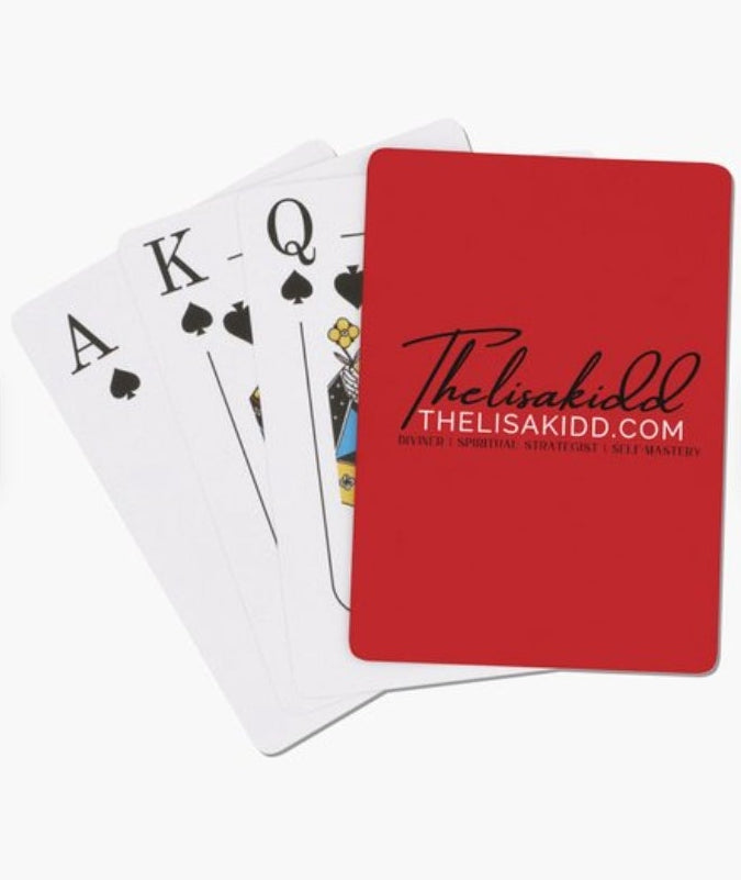 RED ROOM PLAYING CARDS