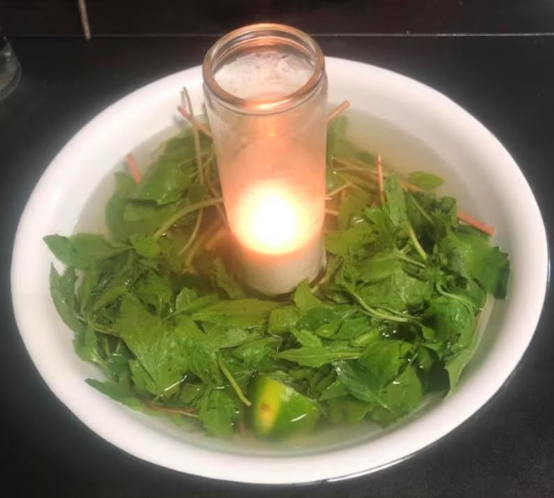 GREEN NEW YEARS MANIFESTATION BATH