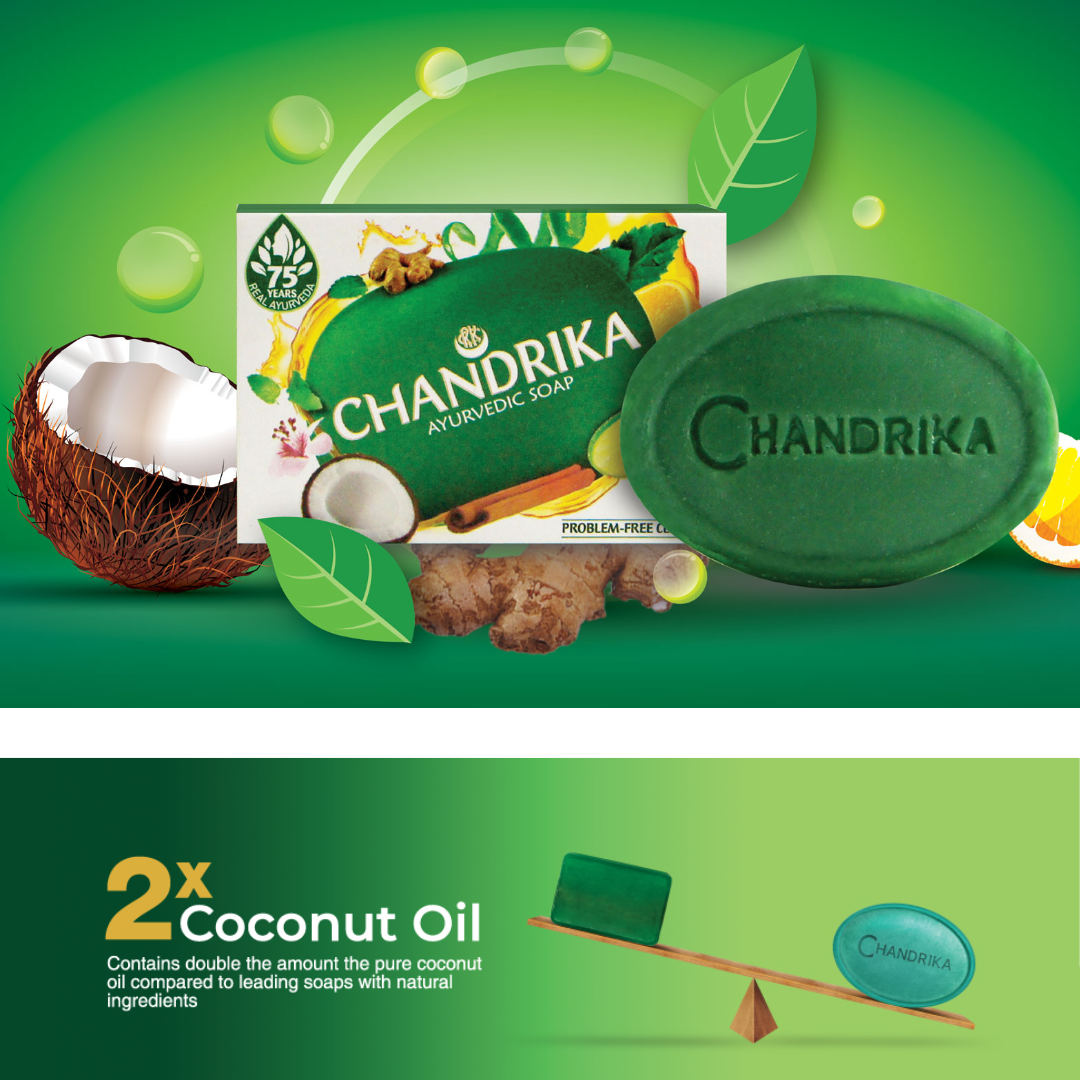 CHANDRIKA AYURVEDIC SOAP (GREEN SOAP)