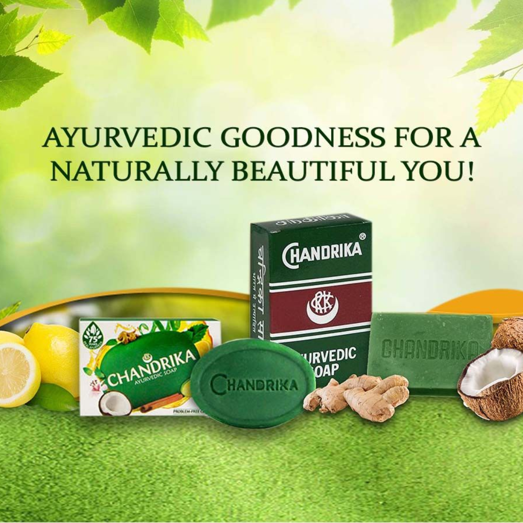 CHANDRIKA AYURVEDIC SOAP (GREEN SOAP)