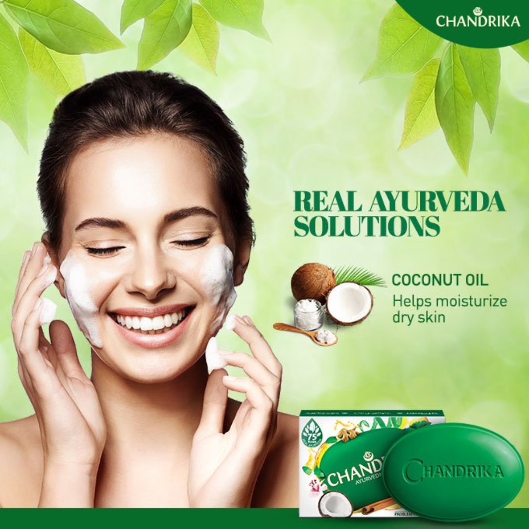 CHANDRIKA AYURVEDIC SOAP (GREEN SOAP)