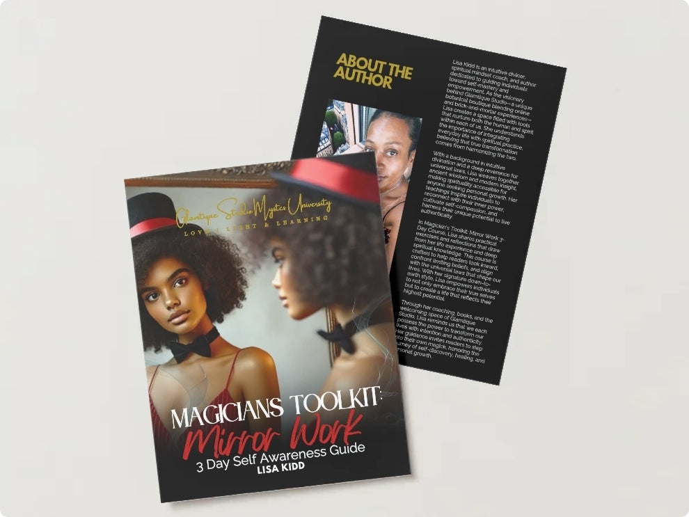 MAGICIANS TOOLKIT:  MIRROR WORK (ebook)