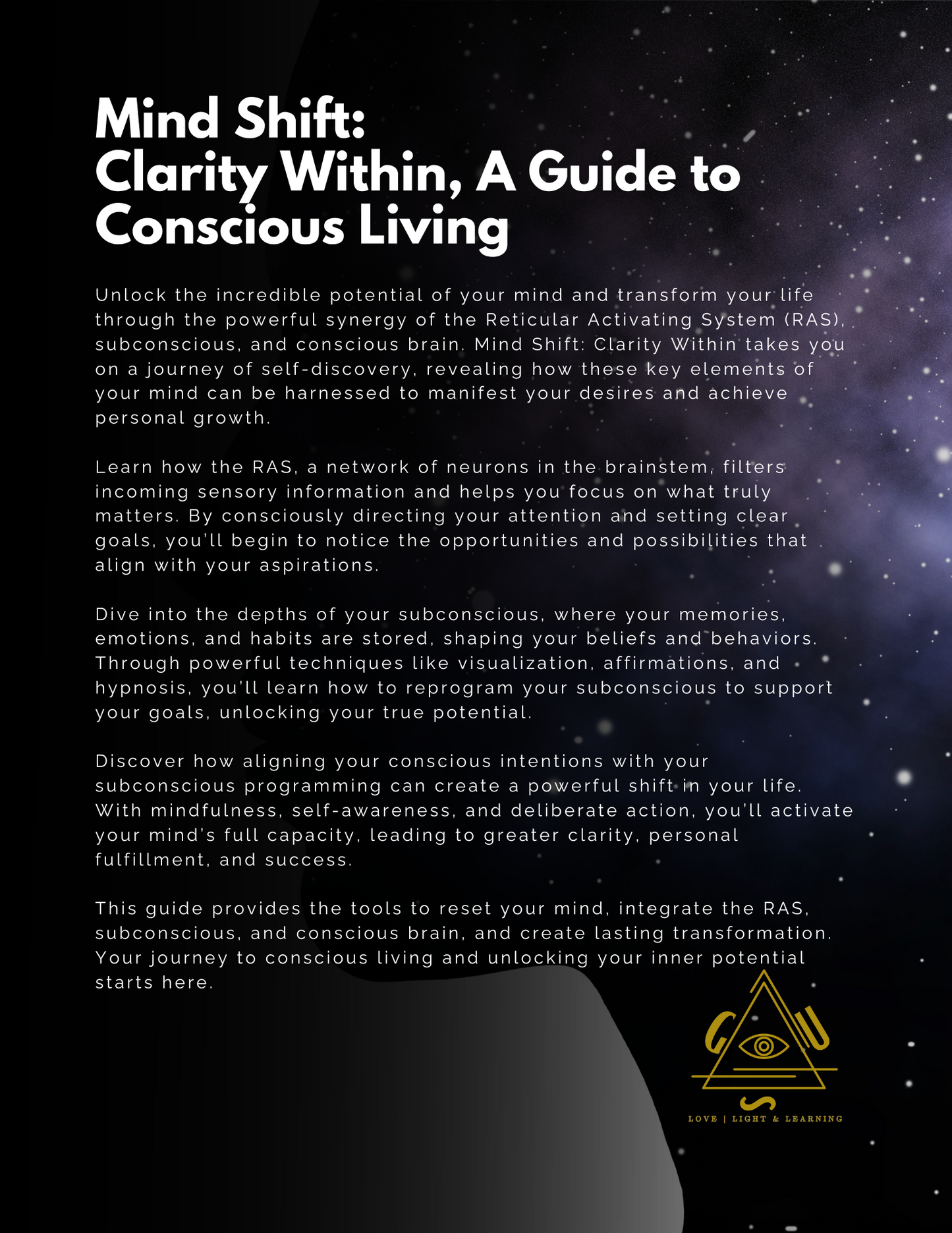 MIND SHIFT: CLARITY WITHIN GUIDE TO CONSCIOUS LIVING