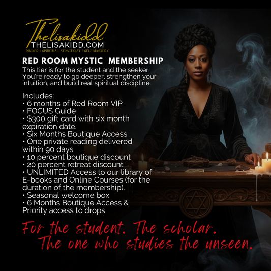 MYSTIC RED ROOM MEMBERSHIP (6 MONTH)