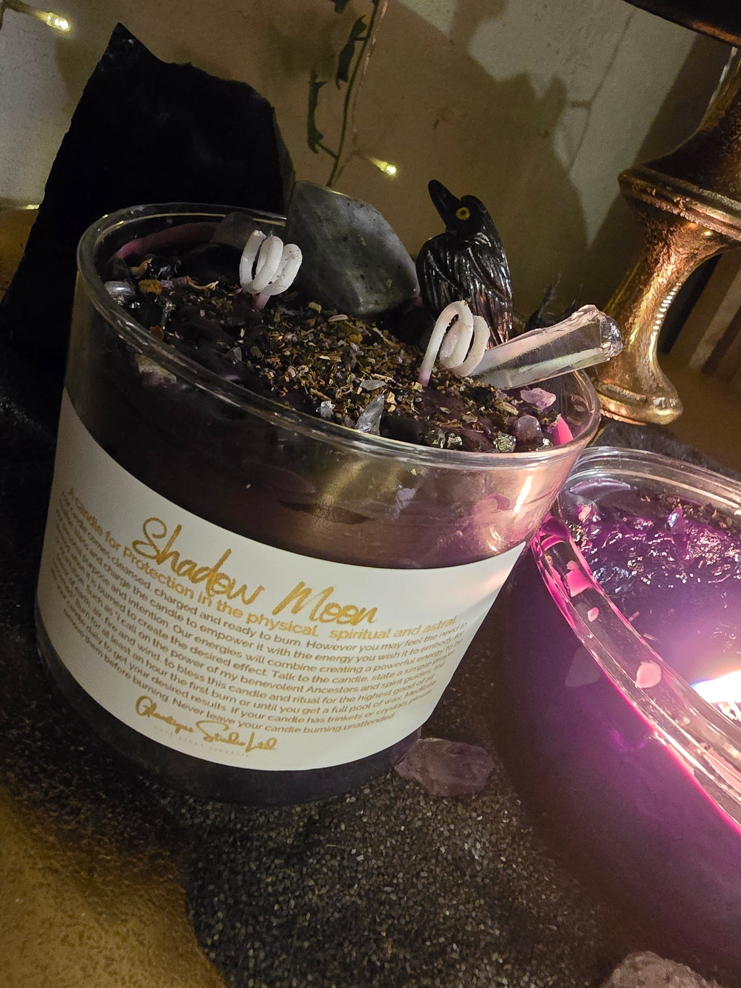 SHADOW MOON PROTECTION CANDLE