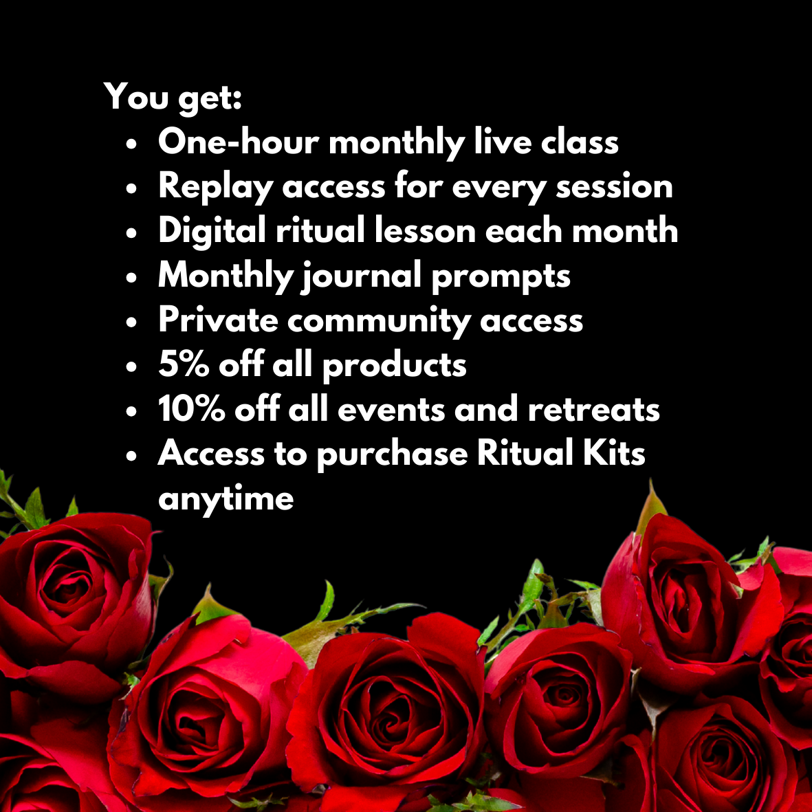 SIGNATURE RED ROOM MEMBERSHIP