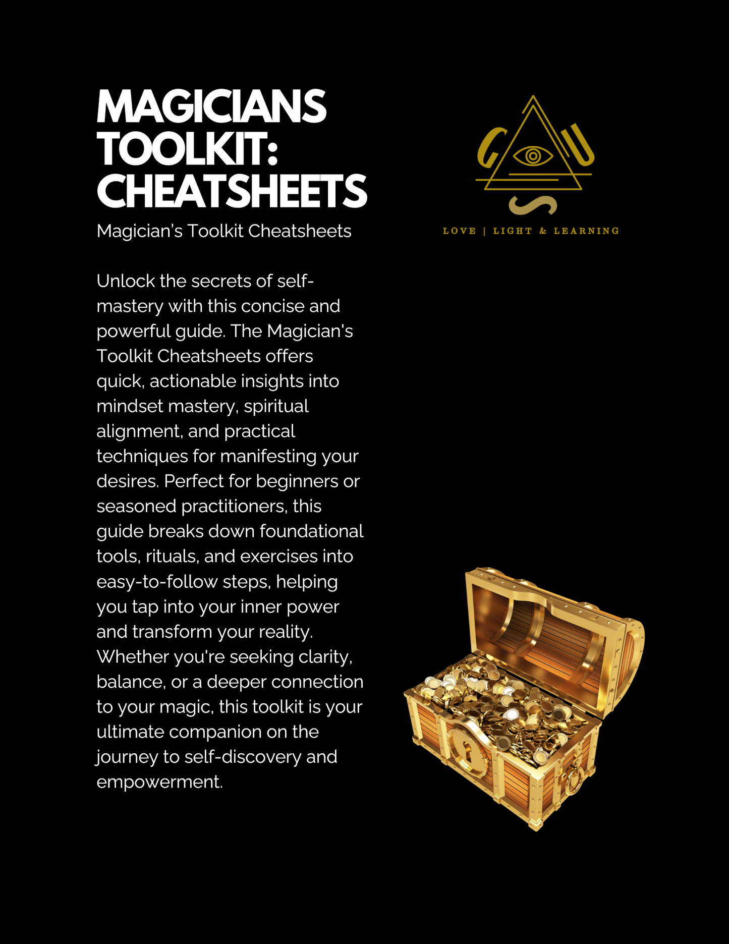 MAGICIANS TOOLKIT CHEATSHEETS (NM)