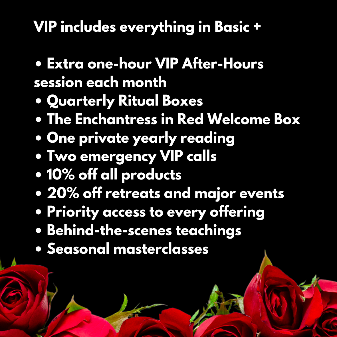 VIP RED ROOM MEMBERSHIP