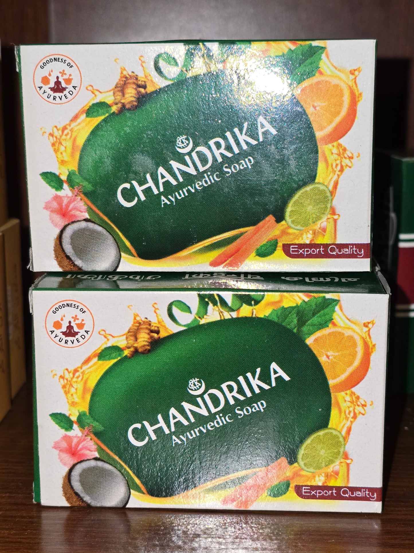 CHANDRIKA AYURVEDIC SOAP (GREEN SOAP)
