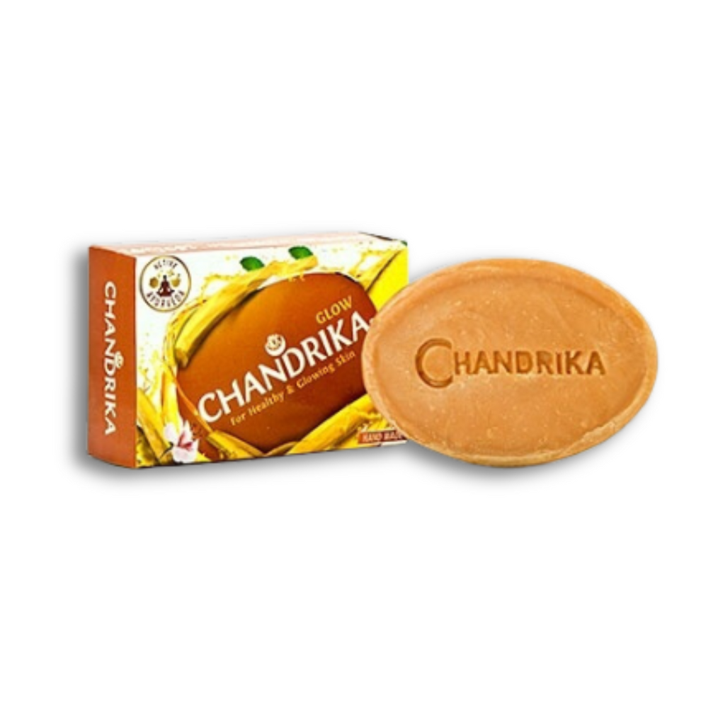 CHANDRIKA GLOW SOAP W/ SANDALWOOD & SAFFRON