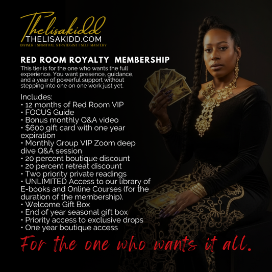 ROYAL RED ROOM MEMBERSHIP (12 MONTH)
