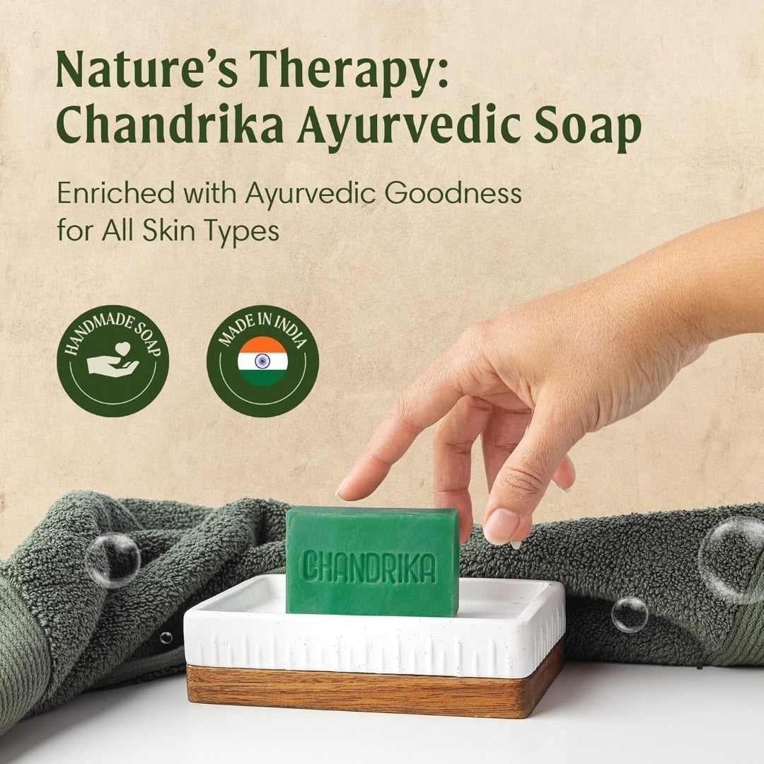 CHANDRIKA AYURVEDIC SOAP (GREEN SOAP)