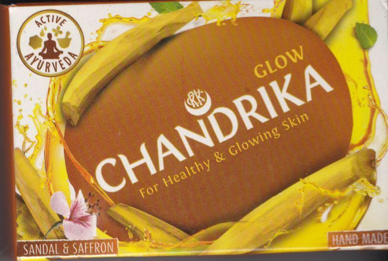 CHANDRIKA GLOW SOAP W/ SANDALWOOD & SAFFRON
