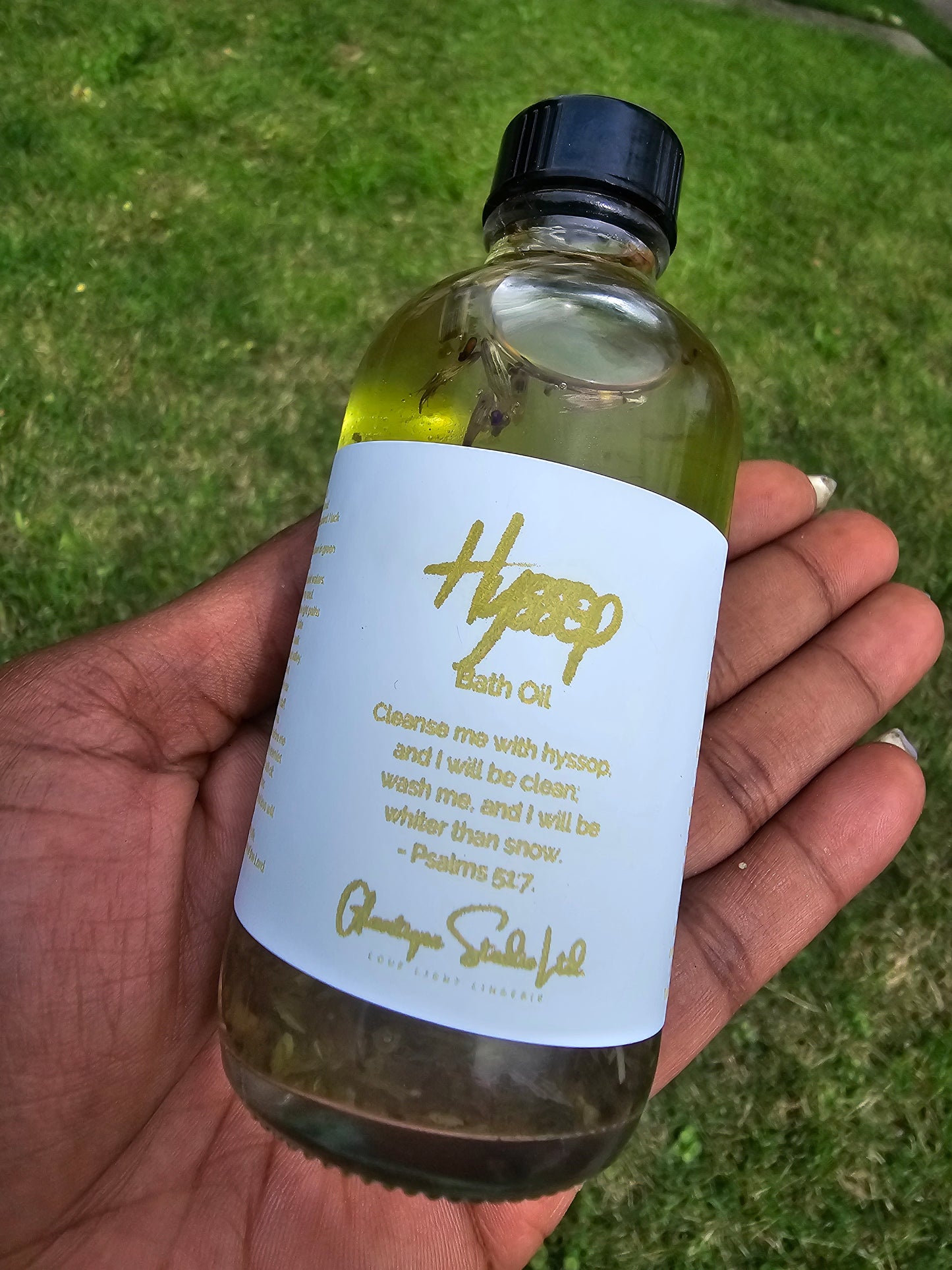 HYSSOP BATH OIL
