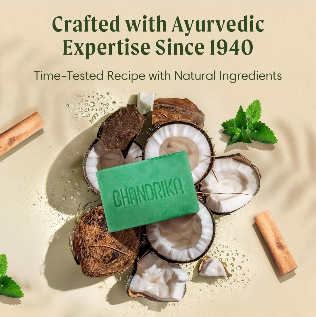 CHANDRIKA AYURVEDIC SOAP (GREEN SOAP)