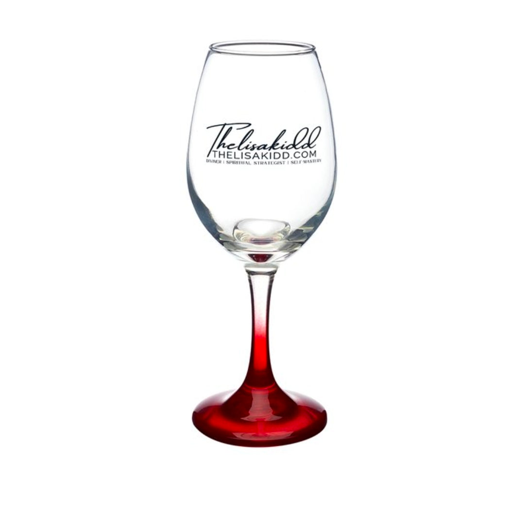 RED ROOM WINE GLASS