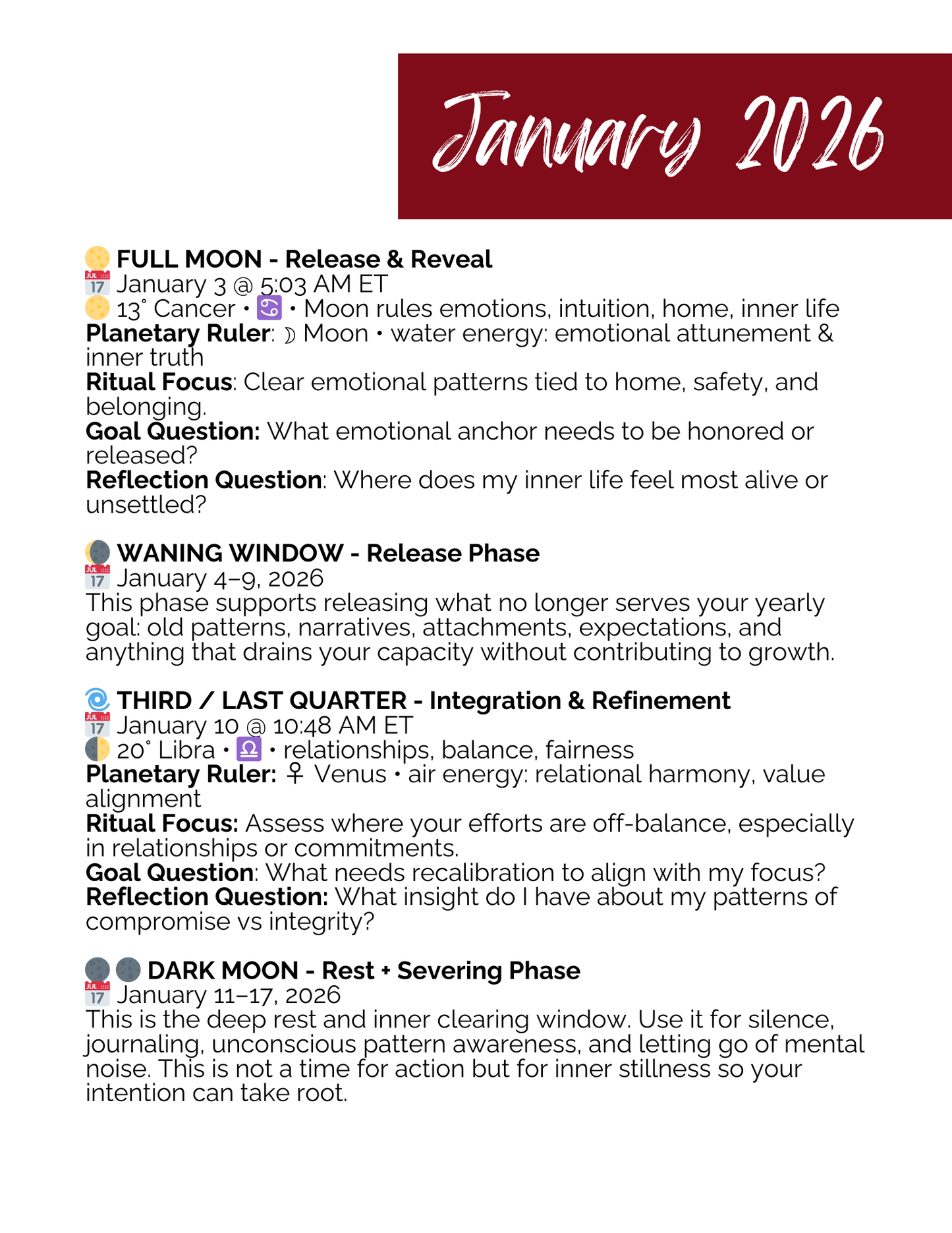 FOCUS 2026 (Hard Copy)