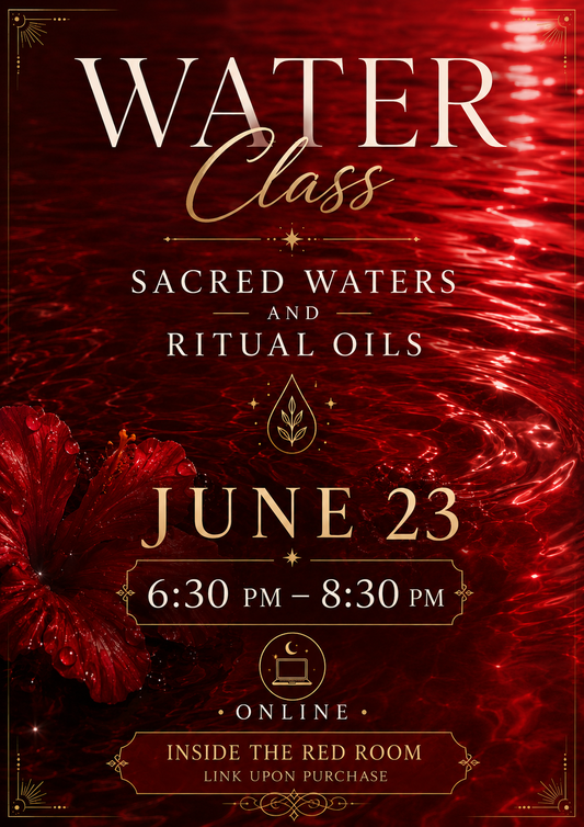 SACRED WATERS & RITUAL OILS