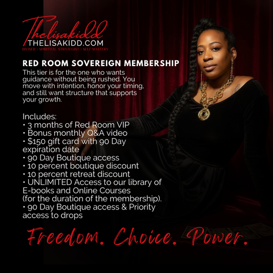 SOVEREIGN RED ROOM MEMBERSHIP (3 MONTH)