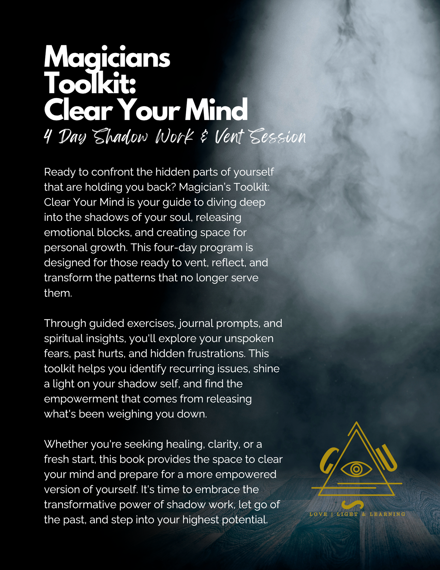 SHADOW ALCHEMY SESSION
