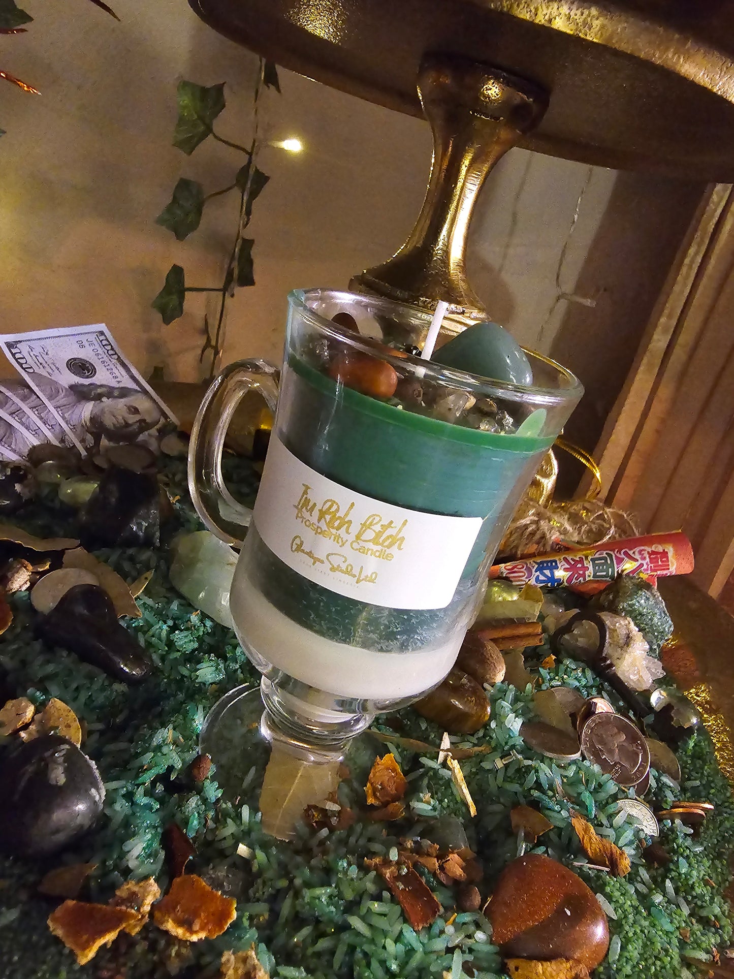 I'M RICH, BITCH CANDLE